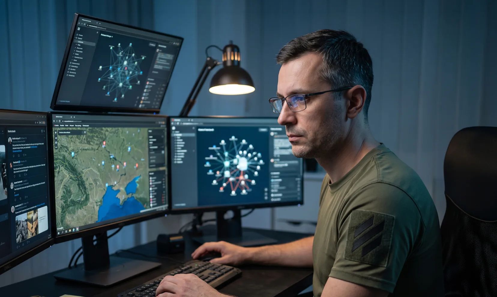 Аналітик з OSINT та кібер-розвідки